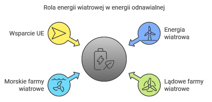 Rola energii wiatrowej w&nbsp;odnawialnych źródłach energii