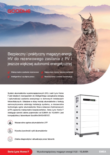 Magazyn Energii GoodWe Lynx 6,6-16,4kWh