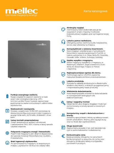 Magazyn Energii Miellec WALL 10