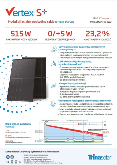Trinasolar Vertex S+ 515W